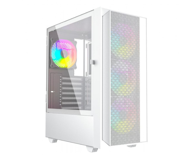 GEMBIRD Midi Tower Fornax 4000 ARGB biała CCC-FC-4000W - 1244458 - zdjęcie